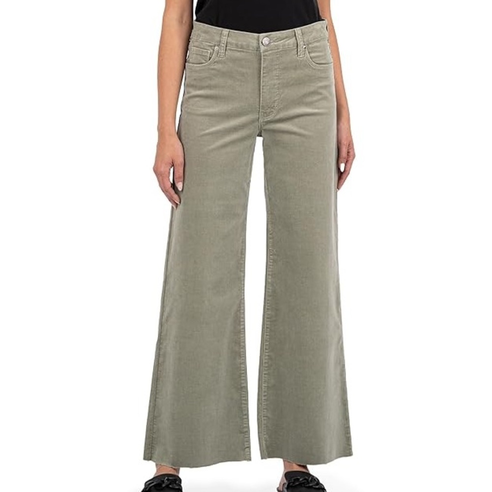 Kut Meg Wide Leg High Rise Corduroys